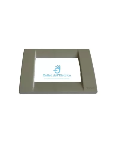 Vimar 16733.09 Placa Idea 3 Módulos Arena